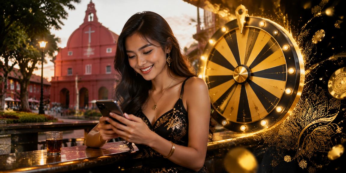 Pemain di Melaka menikmati permainan roulette dan slot dalam talian melalui platform hiburan e46 Malaysia